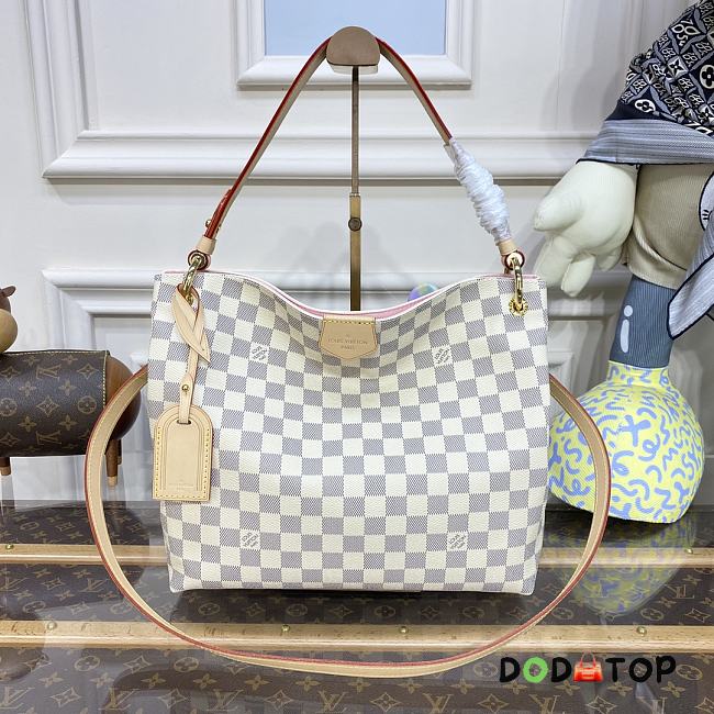 Louis Vuitton LV Graceful PM Damier Pink  - 1