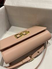 Dolce & Gabbana DG Small Leather Crossbody Bag Pink Size 21 x 14 x 5 cm - 6