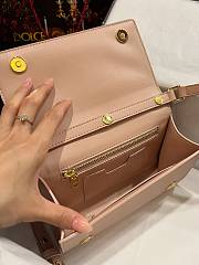 Dolce & Gabbana DG Small Leather Crossbody Bag Pink Size 21 x 14 x 5 cm - 2