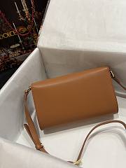 Dolce & Gabbana DG Small Leather Crossbody Bag Brown Size 21 x 14 x 5 cm - 5