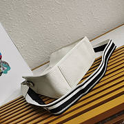 Prada Leather Hobo Bag White Size 30 x 28 x 12 cm - 3