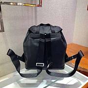 Prada Small Re-Nylon Backpack Black Bag Size 28 x 12 x 23.5 cm - 2