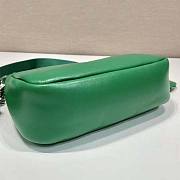 Prada Padded Nappa-Leather Re-Edition 2005 Shoulder Bag Green Size 18 x 6.5 x 22 cm - 6