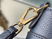 Louis Vuitton LV M21569 On My Side PM Bag Dark Blue Size 25 x 20 x 12 cm - 6