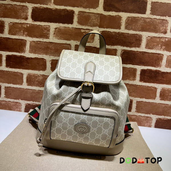 Gucci Backpack With Interlocking G 02 Size 26.5 x 30 x 13 cm - 1