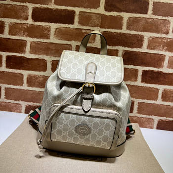 Gucci Backpack With Interlocking G 02 Size 26.5 x 30 x 13 cm
