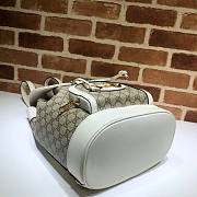 Gucci 1955 Horsebit Backpack White Size 27 x 35 x 16.5 cm - 5