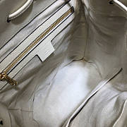 Gucci 1955 Horsebit Backpack White Size 27 x 35 x 16.5 cm - 3