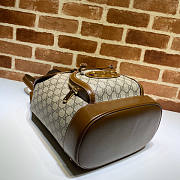 Gucci 1955 Horsebit Backpack Brown Size 27 x 35 x 16.5 cm - 4