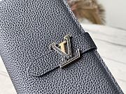 Louis Vuitton M81330 LV Vertical Wallet Black Size 10 x 19 x 1.7 cm - 3