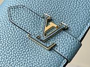 Louis Vuitton M81367 LV Vertical Wallet Blue Size 10 x 19 x 1.7 cm - 5