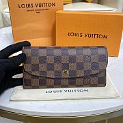 Louis Vuitton LV Brown Pink Wallet Size 19 x 3 x 10 cm - 1
