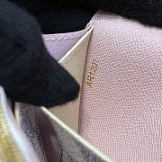 Louis Vuitton LV White Grid Pink Wallet Size 19 x 3 x 10 cm - 5
