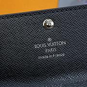 Louis Vuitton LV 6 Key Card Holder Damier Size 10 x 5 x 7 cm - 6