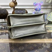 Louis Vuitton LV Mini Dauphine Handbag Silver Bag Size 20 x 15 x 9 cm - 5