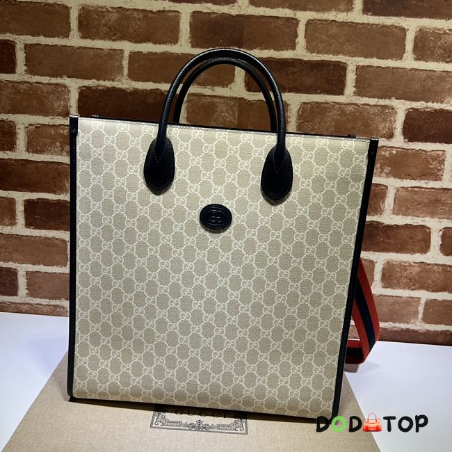 Gucci Medium Tote Bag With Interlocking G Size 36 x 38.5 x 12 cm - 1