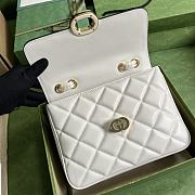 Gucci Deco Small Shoulder Bag White Size 25 x 19.5 x 8 cm - 6