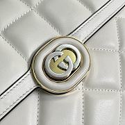 Gucci Deco Small Shoulder Bag White Size 25 x 19.5 x 8 cm - 2