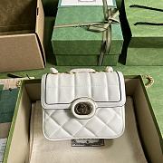 Gucci Deco Mini Shoulder Bag White Size 18 x 14.5 x 8 cm - 1