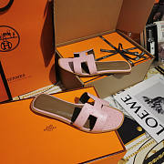 Hermes Sandal Pink  - 3