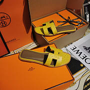 Hermes Sandal Yellow - 4