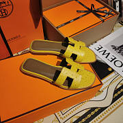 Hermes Sandal Yellow - 2