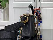 Louis Vuitton LV Capucines Mini Handbag M21798 Black Size 21 x 14 x 8 cm - 5