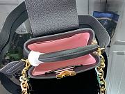 Louis Vuitton LV Capucines Mini Handbag M21798 Black Size 21 x 14 x 8 cm - 4
