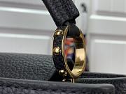 Louis Vuitton LV Capucines BB Handbag M21641 Black Size 27 x 18 x 9 cm - 6