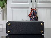 Louis Vuitton LV Capucines BB Handbag M21641 Black Size 27 x 18 x 9 cm - 5