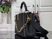 Louis Vuitton LV Capucines Medium Handbag M21652 Black Size 31.5 x 20 x 11 cm - 3