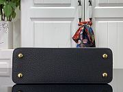 Louis Vuitton LV Capucines Medium Handbag M21652 Black Size 31.5 x 20 x 11 cm - 6