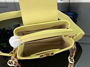 Louis Vuitton LV Capucines Mini Handbag M21798 Yellow Size 21 x 14 x 8 cm - 4