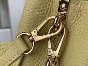 Louis Vuitton LV Capucines Mini Handbag M21798 Yellow Size 21 x 14 x 8 cm - 3