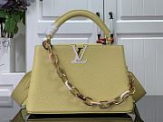 Louis Vuitton LV Capucines BB Handbag M21641 Yellow Size 27 x 18 x 9 cm - 1