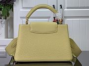 Louis Vuitton LV Capucines BB Handbag M21641 Yellow Size 27 x 18 x 9 cm - 3