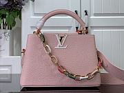 Louis Vuitton LV Capucines BB Handbag M21641 Pink Size 27 x 18 x 9 cm - 1