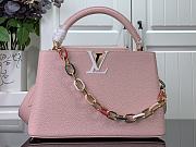 Louis Vuitton LV Capucines Medium Handbag M21652 Pink Size 31.5 x 20 x 11 cm - 1