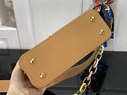 Louis Vuitton LV Capucines Mini Handbag M21798 Brown Size 21 x 14 x 8 cm - 6