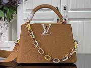 Louis Vuitton LV Capucines BB Handbag M21641 Brown Size 27 x 18 x 9 cm - 1