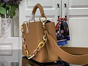 Louis Vuitton LV Capucines BB Handbag M21641 Brown Size 27 x 18 x 9 cm - 3