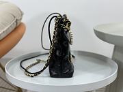 Chanel Mini Garbage Bag Black Size 19 x 20 x 6.5 cm - 3