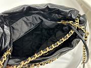 Chanel Mini Garbage Bag Black Size 19 x 20 x 6.5 cm - 5
