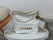 Chanel Mini Garbage Bag White Size 19 x 20 x 6.5 cm - 1