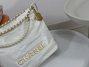 Chanel Mini Garbage Bag White Size 19 x 20 x 6.5 cm - 5