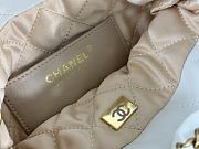 Chanel Mini Garbage Bag White Size 19 x 20 x 6.5 cm - 2