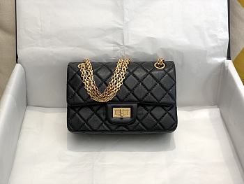 Chanel Reissue Flap Bag Black Size 20 cm