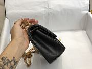 Chanel Reissue Flap Bag Black Size 20 cm - 4