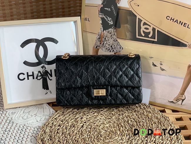 Chanel Reissue Flap Bag Black Size 24 cm - 1