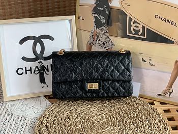 Chanel Reissue Flap Bag Black Size 24 cm
